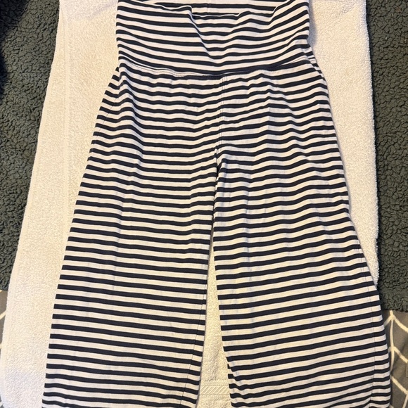 Hannah Andersson Striped Black and White kids Pants - size 140 - Picture 1 of 6
